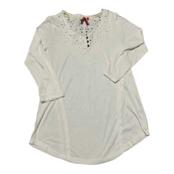 Red Camel Embroidered Lace Detail Top – Women’s Small - Picture 1 of 3